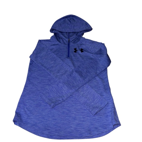 UnderArmor Girls Sz 14/16 Purple Heat Gear Pull- Over Stay Cool & Dry When Hot - Picture 2 of 6